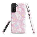 Cute Snow Puppy Samsung® Tough Case featuring a playful design, ensuring style and protection for your phone.