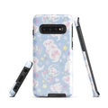 Snow Puppy Samsung® Tough Case features a playful design, ensuring style and protection for your phone.