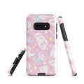 Snow Puppy Samsung® Tough Case features a cute puppy design, offering sleek protection for your Samsung Galaxy S10.
