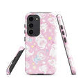 Snow Puppy Samsung® Tough Case showcases a playful design with adorable puppies, offering style and protection for your phone.