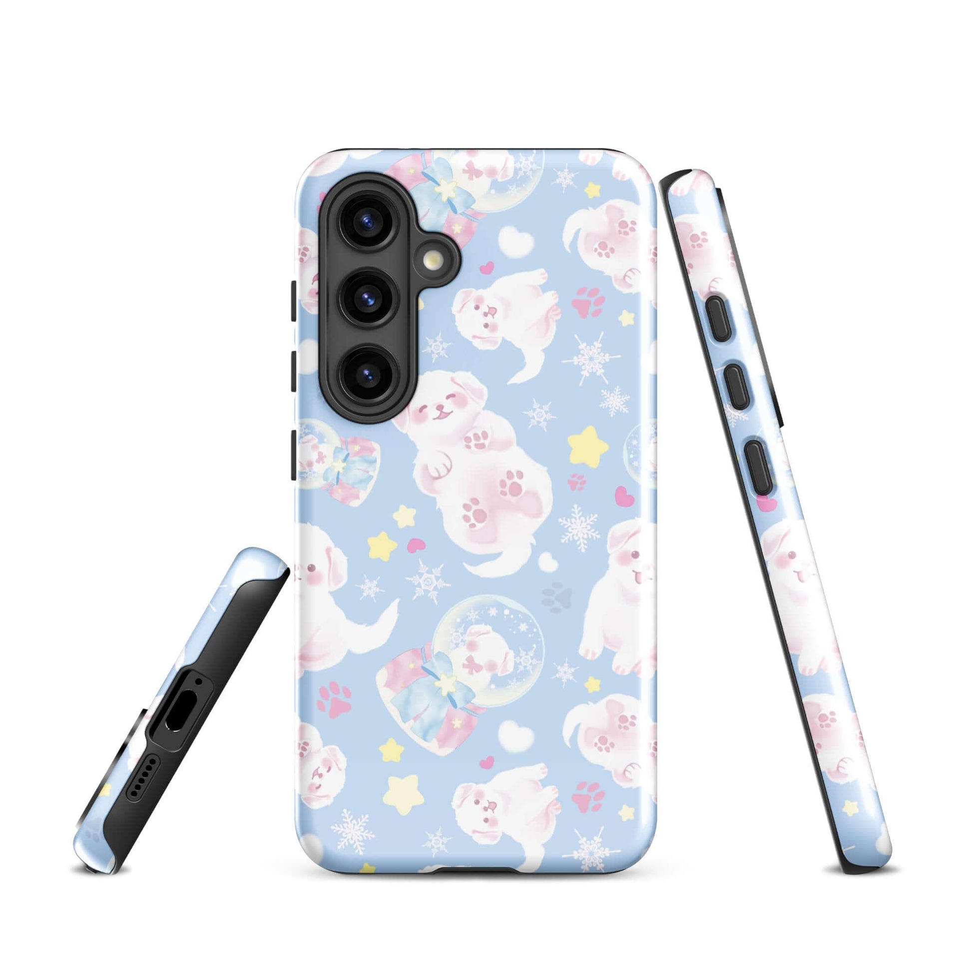 Stylish Snow Puppy Samsung® Tough Case featuring adorable puppy designs for superior protection and durability.