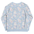 Cozy Snow Puppy Sweatshirt featuring adorable pups on a soft, pastel background, perfect for winter outfits.