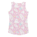 Cute Snow Puppy Tank Top with playful design, perfect for workouts while adding a girly touch, available now.