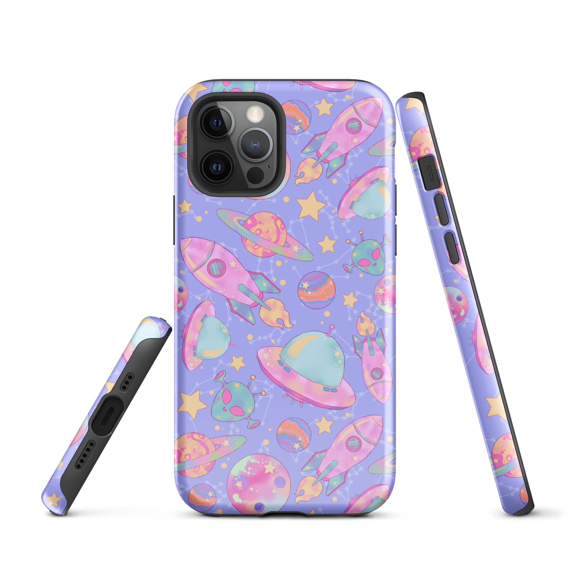 Stylishly protect your phone with the Space iPhone® Tough Case featuring vibrant space-themed designs.