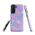 Stylish Space Samsung® Tough Case featuring vibrant space-themed designs for ultimate device protection.