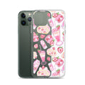 Stylish Strawberry iPhone® Clear Case showcases vibrant dessert designs, perfect for protection and aesthetic appeal.