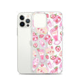 Sleek Strawberry iPhone® Clear Case with colorful dessert designs, perfect for style and protection. Available now!
