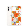 Stylish Sugar Skull iPhone® Clear Case offers protection from scratches and dust with a vibrant design.