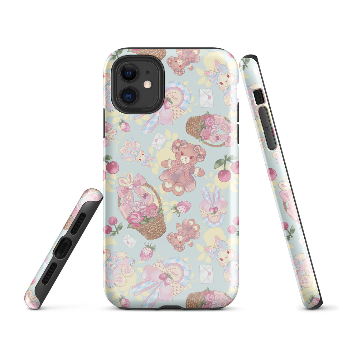 Stylish Sweet Teddy iPhone® Tough Case features durable dual-layer protection and a cute teddy bear design.