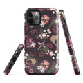 Gothic Teddy iPhone® Tough Case showcases a stylish design with durable protection for your phone. Perfect for any season!