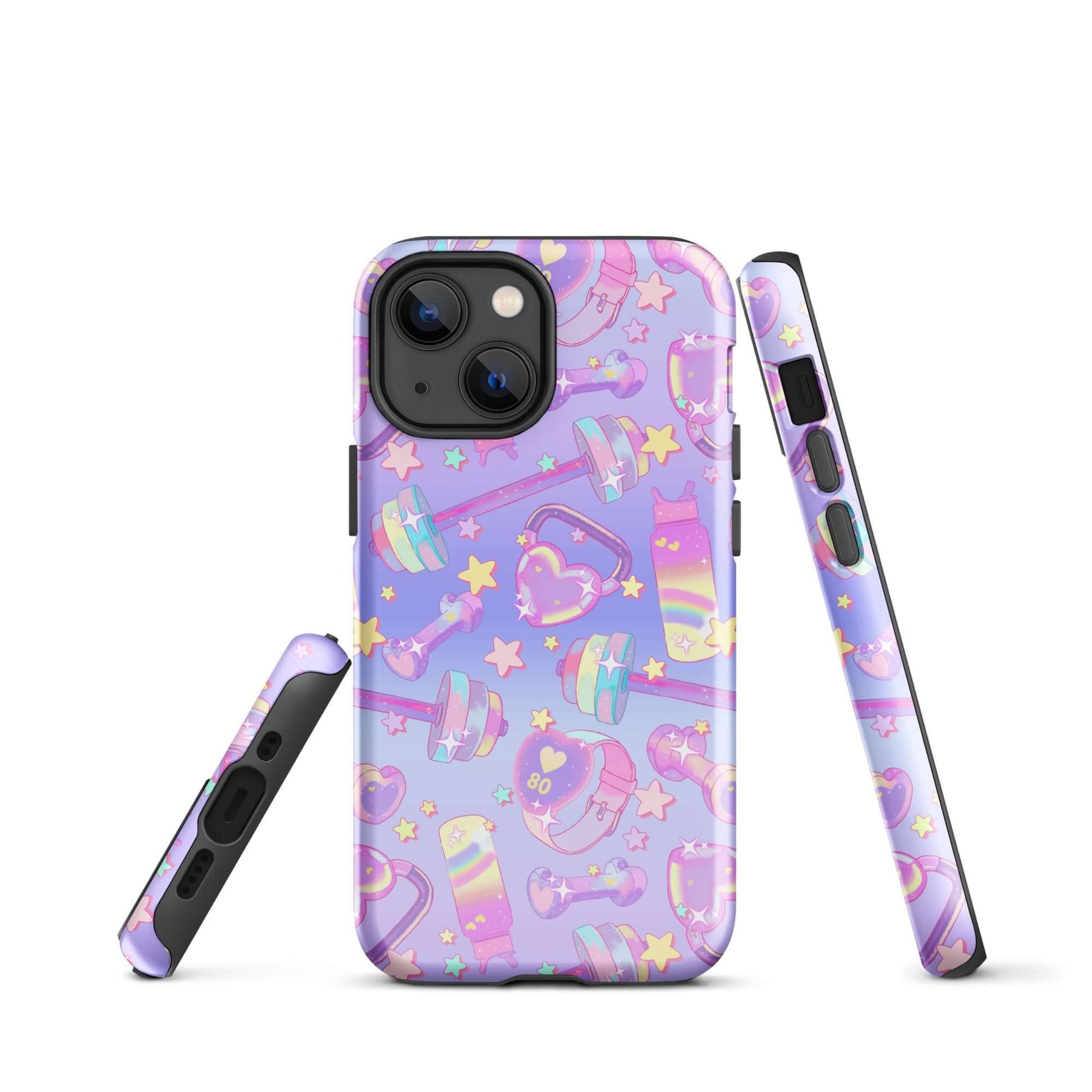 Stylish Glitter Gains iPhone® Tough Case features a durable design for ultimate phone protection and flair.