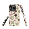 Stylish Royal Cookie iPhone® Tough Case features a durable design with charming cookie graphics for ultimate protection.