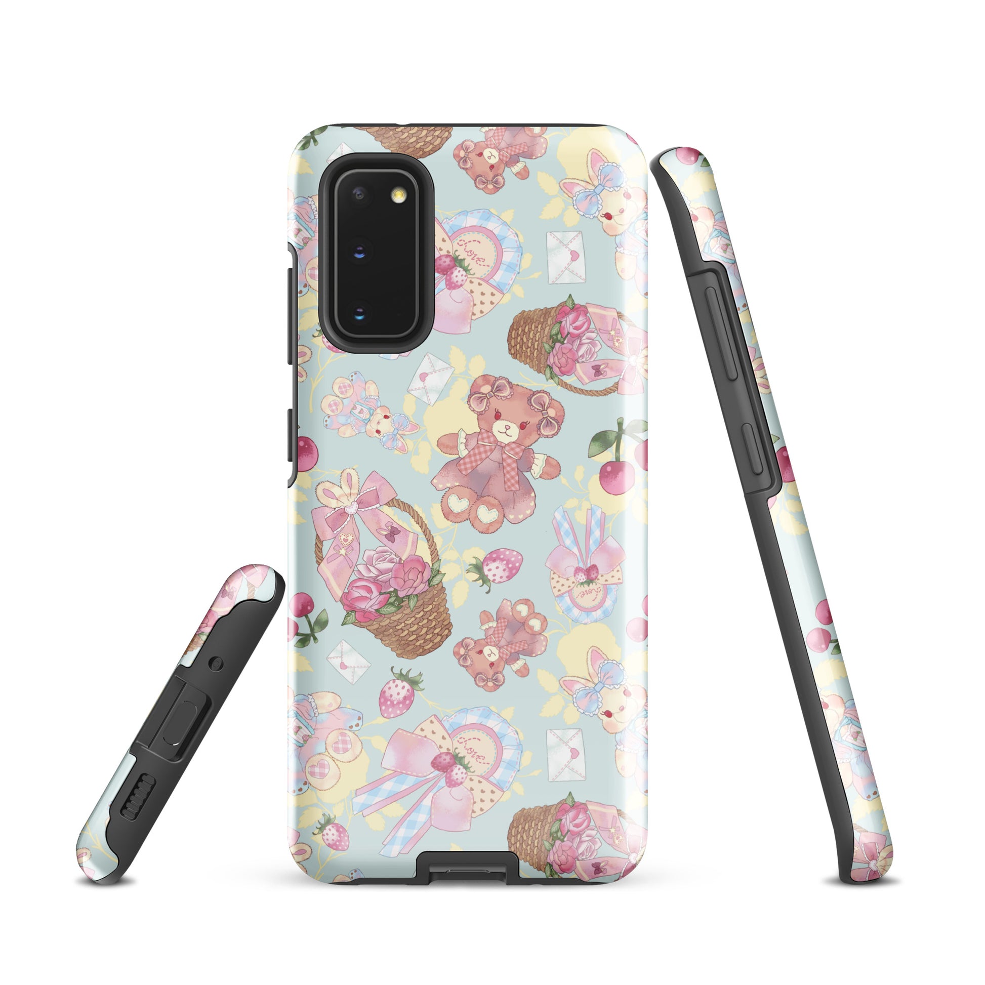 Stylish Sweet Teddy Samsung® Tough Case features cute designs and dual-layer protection for ultimate phone safety.