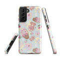 Sweet Teddy Samsung® Tough Case features adorable teddy bear designs, providing stylish protection for your phone.