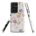 Stylish Sweet Teddy Samsung® Tough Case featuring adorable teddy bear designs for optimal protection and style.