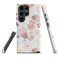 Stylish Sweet Teddy Samsung® Tough Case designed for durability, featuring adorable teddy bear patterns for your phone.