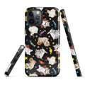 Stylish Trick or Treaters iPhone® Tough Case features dual-layer protection for year-round safety and fashion.