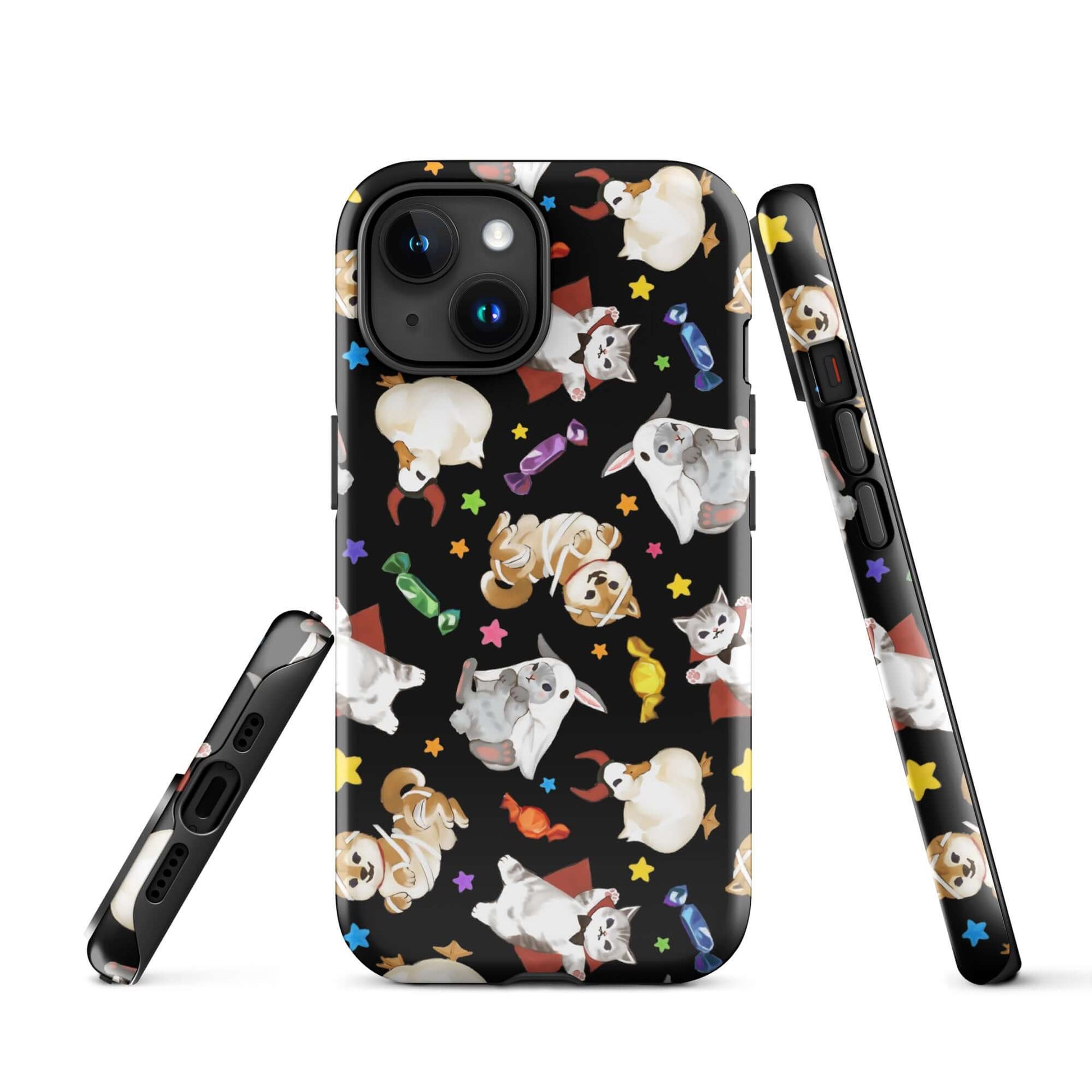 Protect your phone in style with the Trick or Treaters iPhone® Tough Case, featuring a fun, festive design and durable materials.