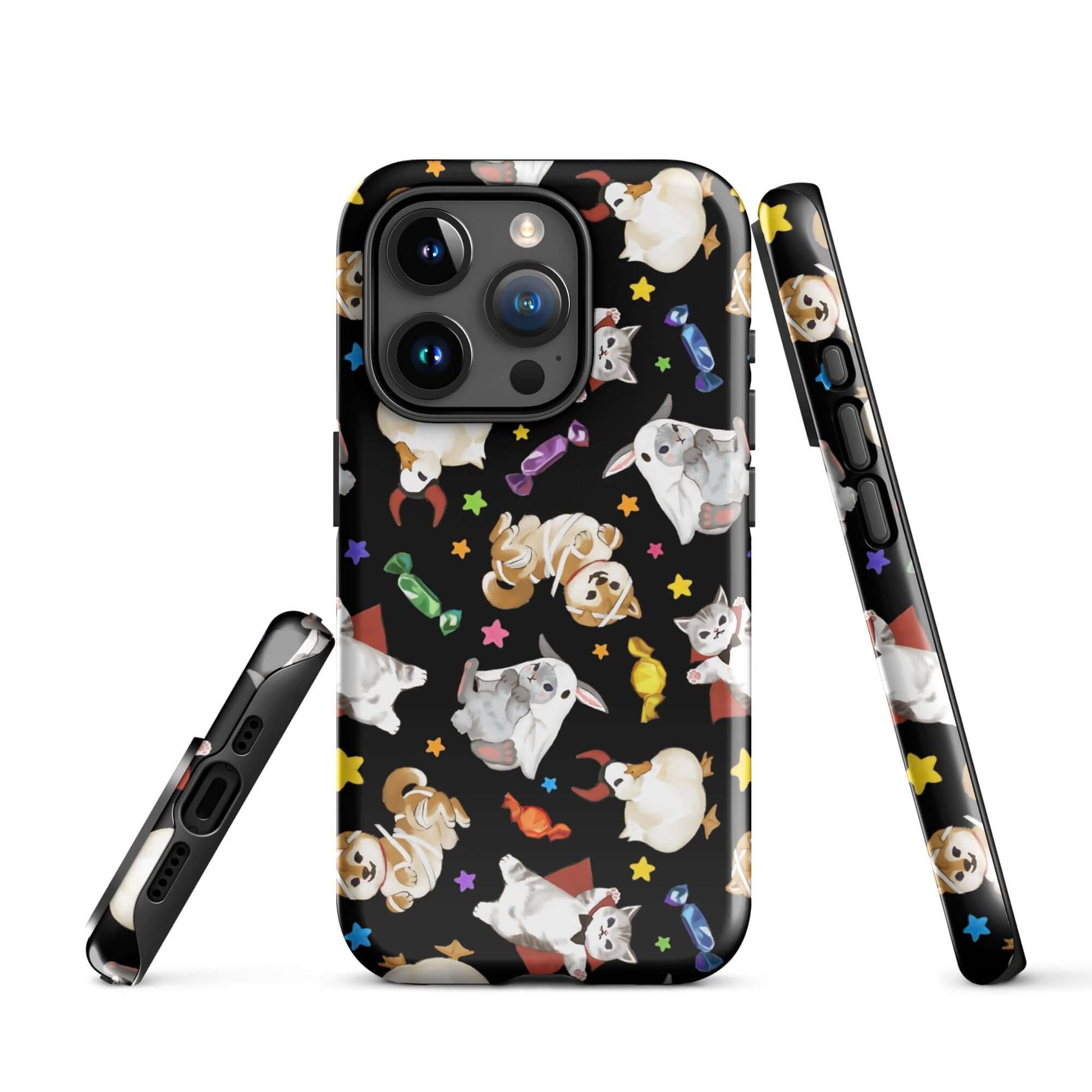 Protect your phone in style with the Trick or Treaters iPhone® Tough Case featuring fun, festive designs.