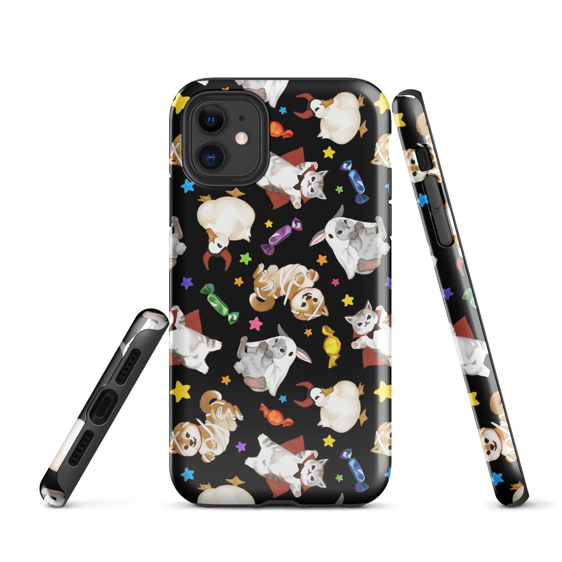 Protect your phone with the stylish Trick or Treaters iPhone® Tough Case featuring cute, playful designs for all year round!