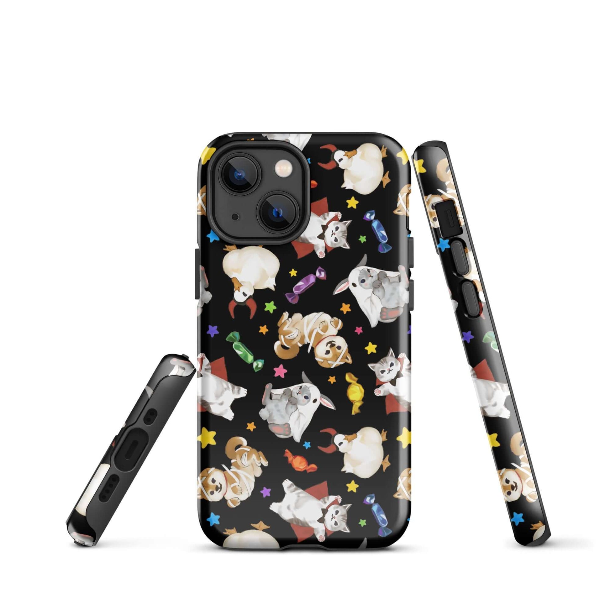 Trick or Treaters iPhone® Tough Case offers stylish protection with a durable dual-layer design for everyday use.