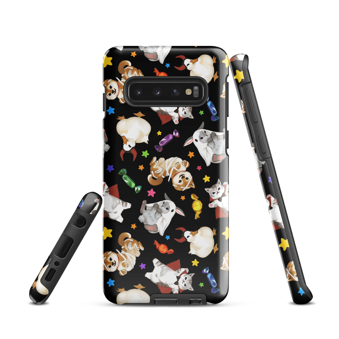 Trick or Treaters Samsung® Tough Case features a playful design, ensuring style and protection for your phone.