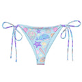 Bright and playful Under the Sea String Bikini Bottom, perfect for sunbathing and poolside relaxation this summer.