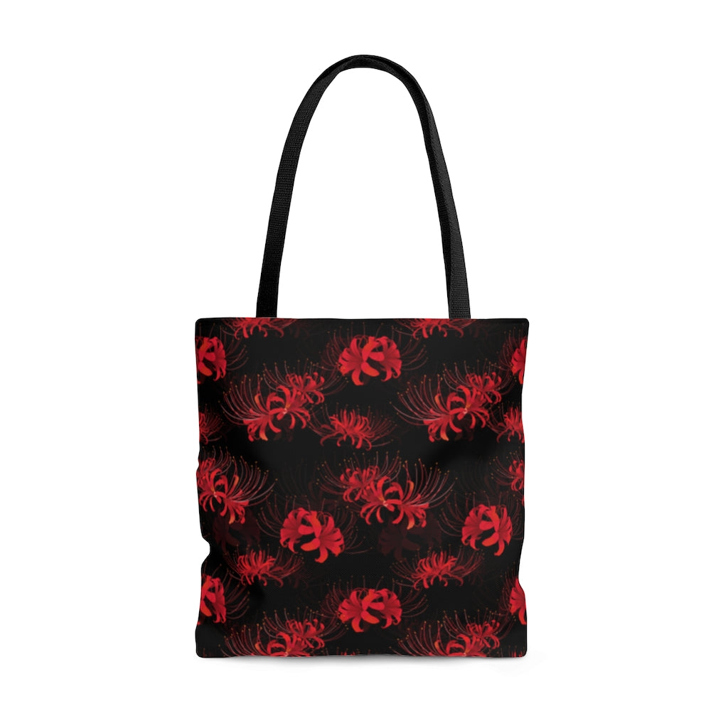 Red Spider Lily Tote Bag | Koibito Clothing.