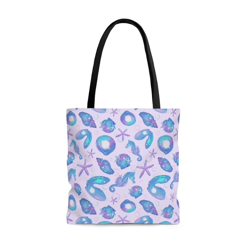 Sea Princess Tote Bag (Turquoise) | Koibito Clothing.