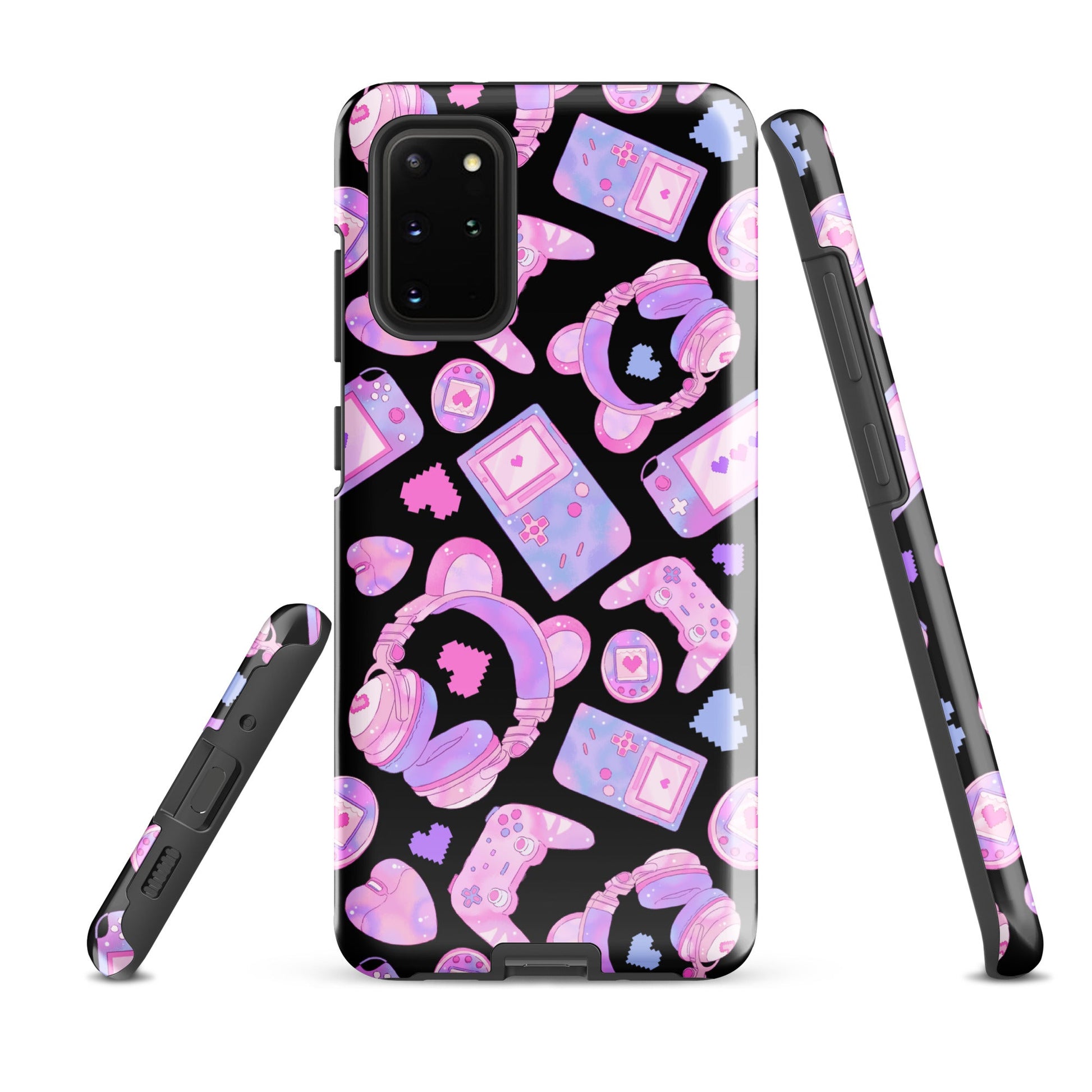 Gamer Girl Samsung® Tough Case features a vibrant design, offering durability and style for your phone protection.