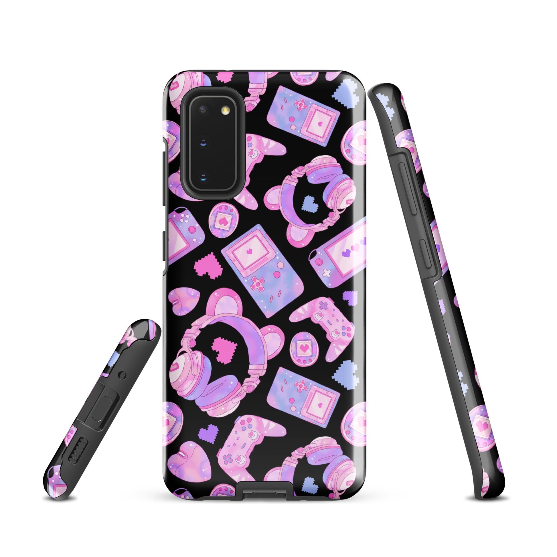 Stylish Gamer Girl Samsung® Tough Case featuring vibrant gaming graphics, designed for durability and protection.