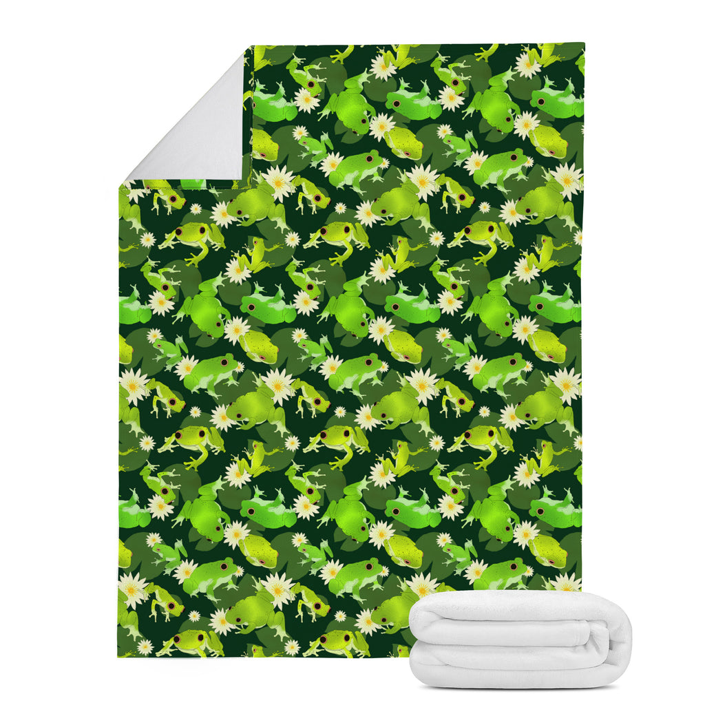 Kero-kero Blanket (Green) | Koibito Clothing.