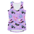 Bright and cheerful Axolotl Tank Top featuring adorable aquatic creatures, perfect for summer fun!