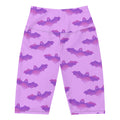 Aensland Biker Shorts feature a vibrant bat print, perfect for stylish comfort and mobility in your outfit.