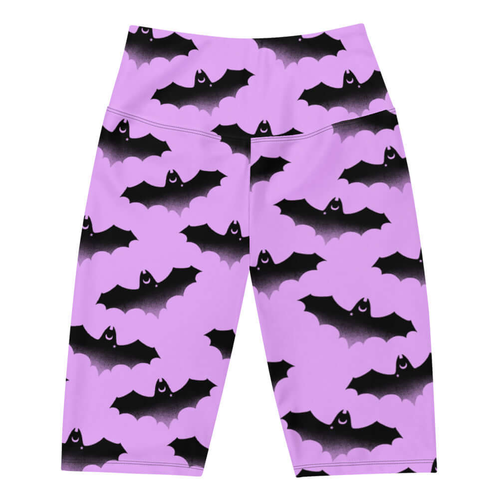 Shop the stylish Aensland Biker Shorts, featuring a fun bat design for ultimate comfort and mobility.