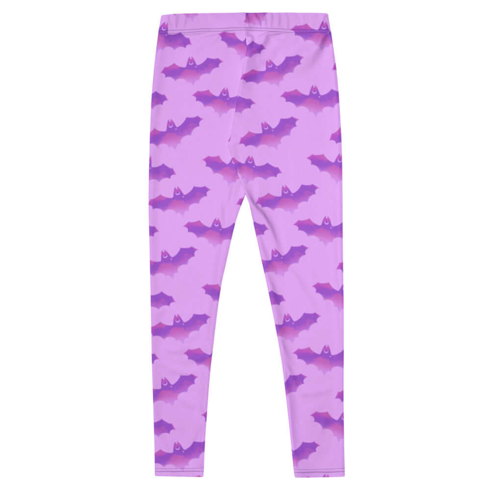 Aensland Leggings featuring a vibrant bat design, perfect for stylish comfort during workouts or casual wear.