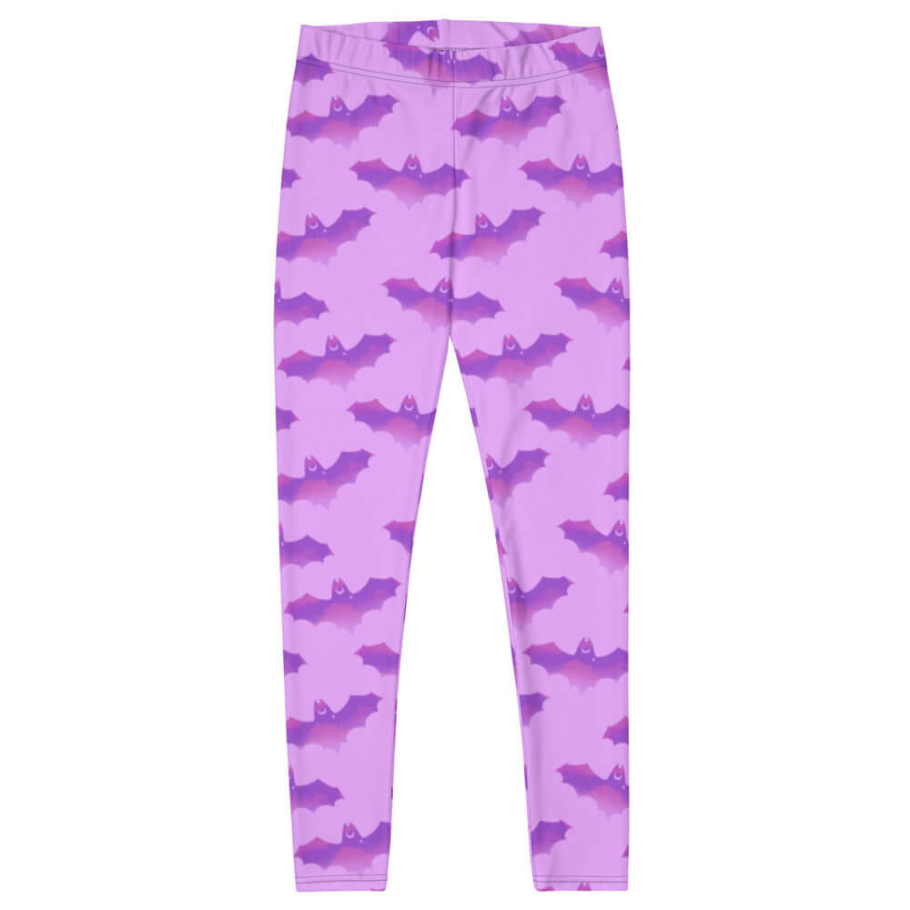 Stylish Aensland Leggings featuring a unique bat design, perfect for comfortable training sessions.