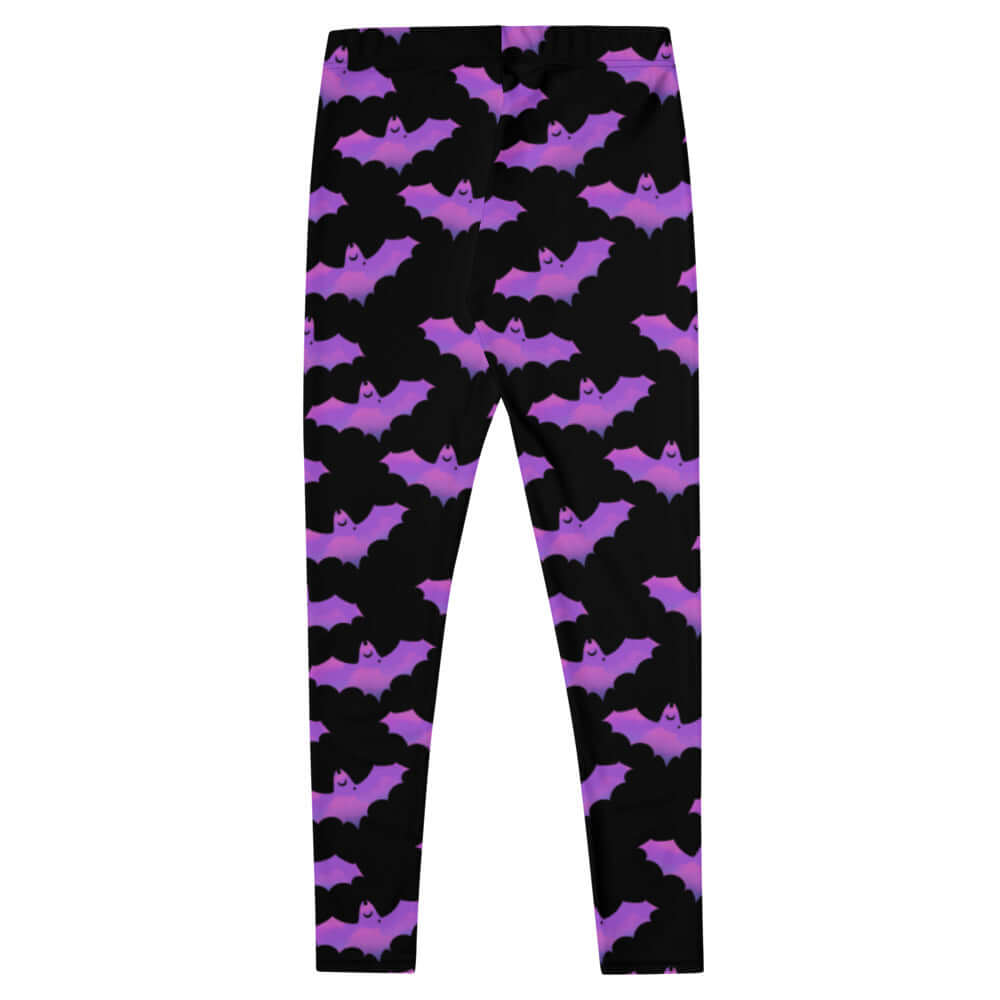 Aensland Leggings feature a striking bat design, perfect for comfortable training sessions in style.
