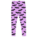 Aensland Leggings feature a stunning Morrigan-inspired bat design, perfect for style and comfort during workouts.