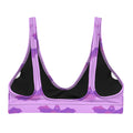 Stylish Aensland Padded Bikini Top featuring a fun bat print, perfect for sunny days and versatile mix-and-match options.