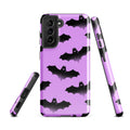 Stylish Aensland Samsung® Tough Case with bat design, offering durable protection for your Galaxy S21 FE.