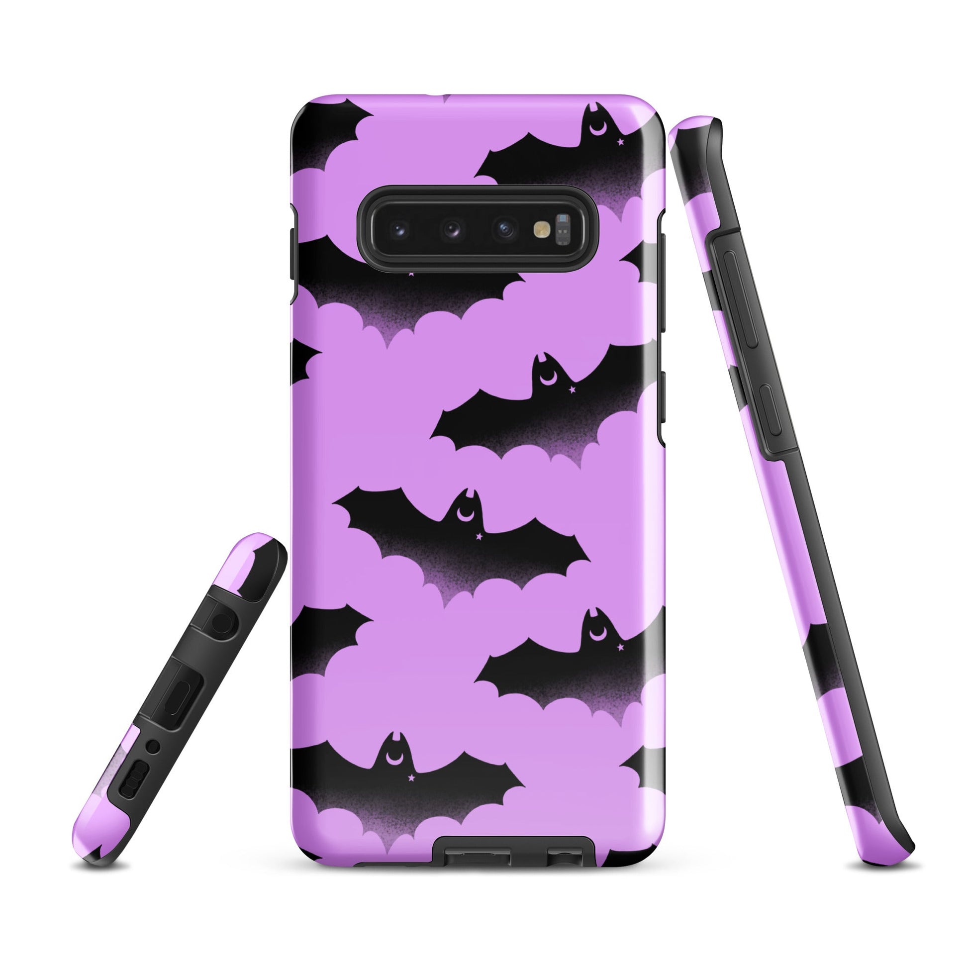 Aensland Samsung® Tough Case features a stylish bat design, ensuring protection and durability for your phone.