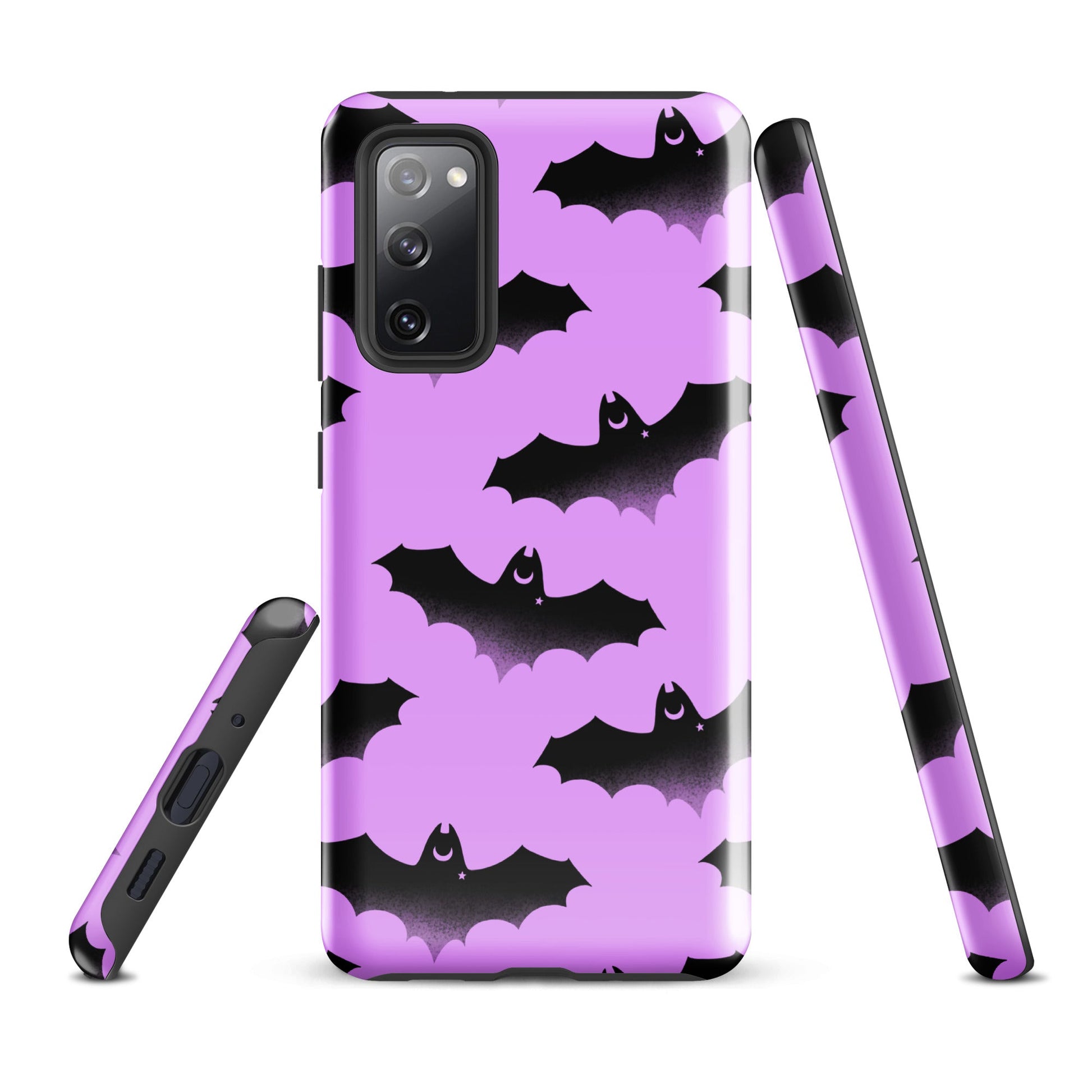Aensland Samsung® Tough Case features a sleek design with bats, ensuring durability and protection for your device.