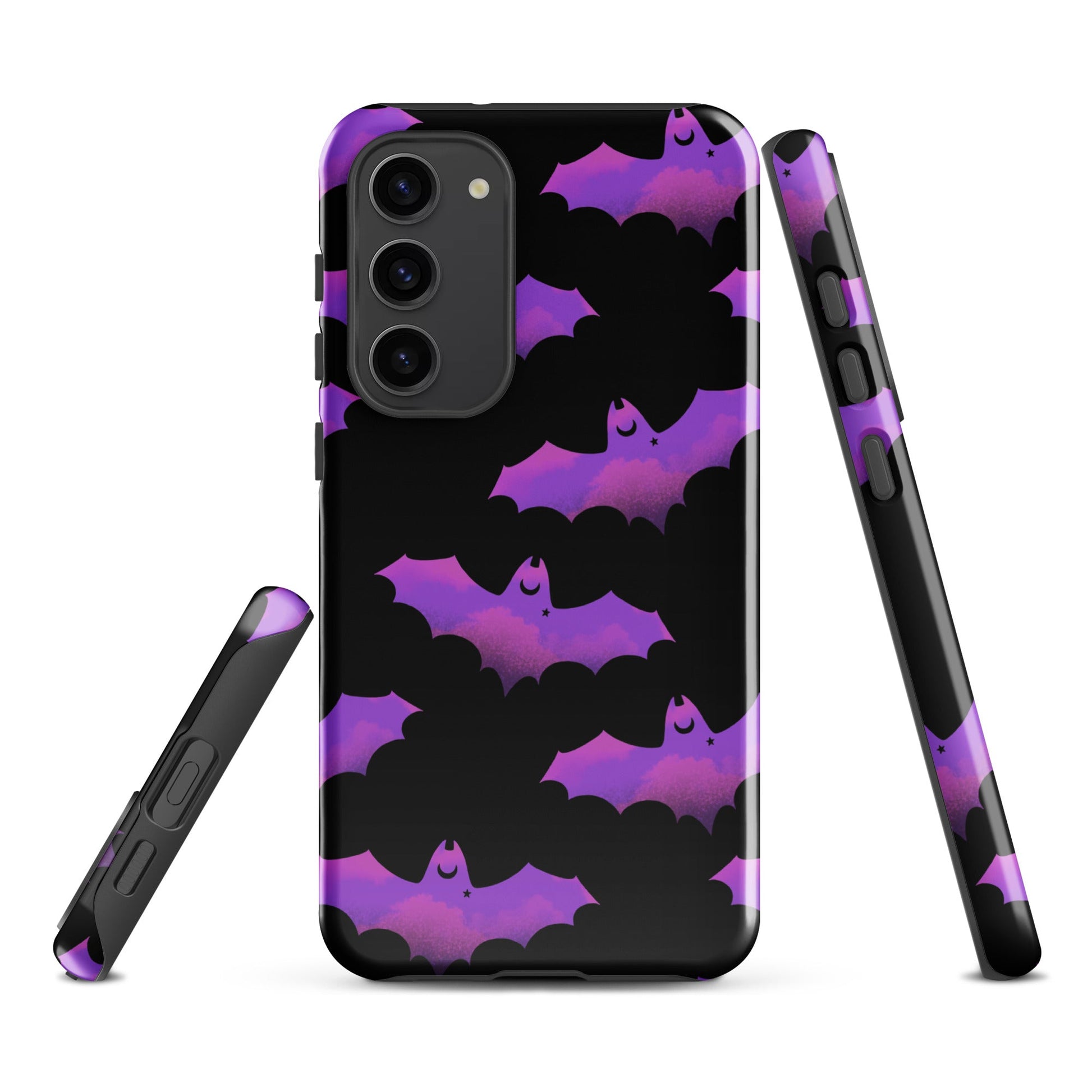 Stylish Aensland Samsung® Tough Case with bat design, offering durability and protection for your phone.
