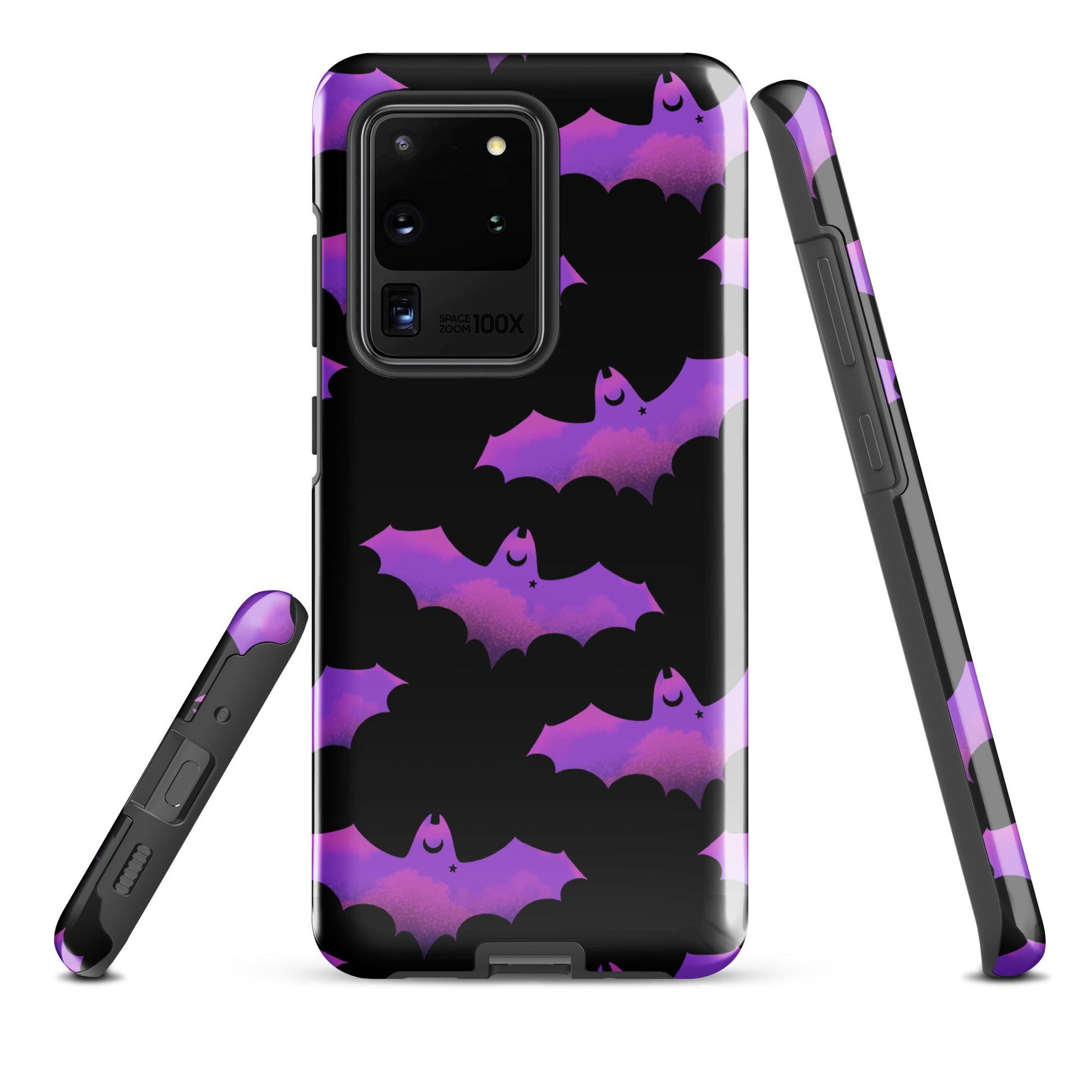 Aensland Samsung® Tough Case featuring a stylish bat design, offering durability and protection for your phone.