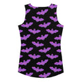 Stylish Aensland Tank Top featuring a vibrant bat design, perfect for sunny outings and inspired by Morrigan.