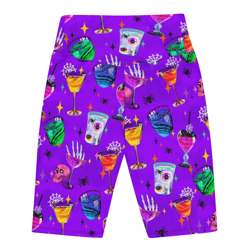 Shop the fun and stylish Monster Party Biker Shorts, perfect for workouts and making a statement!