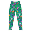 Premium Monster Party Leggings combine fun prints and comfort, perfect for workouts and Halloween festivities.