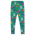 Vibrant Monster Party Leggings featuring fun Halloween designs, perfect for workouts and spooky celebrations!