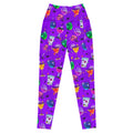 Shop the Premium Monster Party Leggings, perfect for workouts and Halloween fun with vibrant, spooky prints!